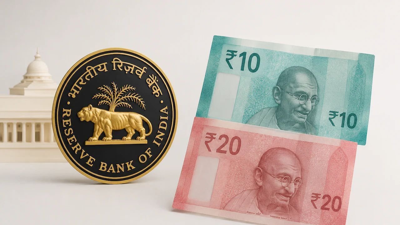 এবার পকেটে থাকবে প্লাস্টিকের টাকা! ১০ ও ২০ টাকার পলিমার নোট আনছে RBI RBI লোগোর পাশে ১০ টাকা ও ২০ টাকার নতুন পলিমার নোট